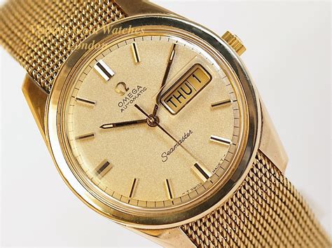 omega seamaster cosmic gold 1970|old Omega Seamaster watch value.